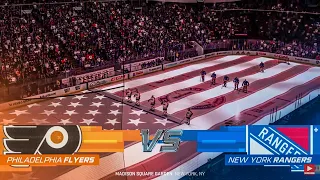 Philadelphia Flyers vs New York Rangers 11/1/2022 NHL 23 Gameplay