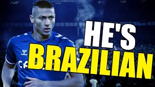 Richarlison Sings His Everton Song  I  🎵HE'S BRAZILIAN🎵