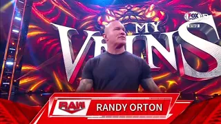 Entrada Randy Orton regresa a Raw - WWE Raw 27/11/2023 (En Español)