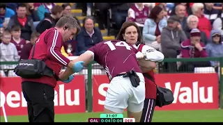 Red Card Foul on Damien Comer - Galway v Derry 2024
