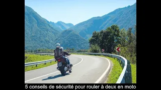 5 précautions à prendre pour conduire en moto à deux