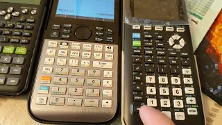 CASIO fx-991es plus vs HP PRIME vs TI-84 Plus CE сравниваем точность.