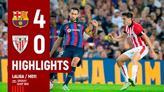 HIGHLIGHTS | FC Barcelona 4-0 Athletic Club | LaLiga 2022-23 MD11