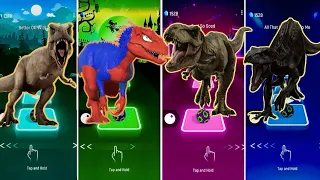 🦕 Jurassic World vs T-Rex Spider Man vs The Good Dinosaur vs Indoraptor | Coffin Dance 🪩