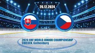 Slovakia vs. Czech republic - 2024 IIHF World Junior Championship Highlights