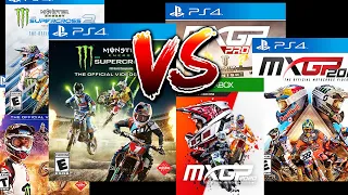 Supercross Games VS. MXGP Games