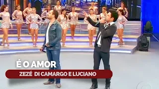 Zezé Di Camargo e Luciano - É O Amor | Domingão Do Faustão AO VIVO | UNIVERSO SERTANEJO 2023