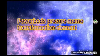 Powerbods precure show element