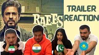 Raees Trailer Reaction | Shah Rukh Khan | Mahira Khan| Foreigners React