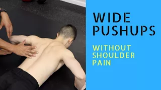 STOP doing wide pushups WRONG!