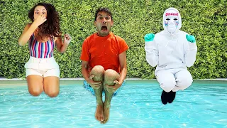 GARA DI TUFFI IN PISCINA CONTRO IL DOTTOR TIMOTI! *l'ultimo che smette di tuffarsi vince!*