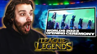 League of Legends | Worlds 2023 Finals Opening Ceremony ft. NewJeans, HEARTSTEEL Reaction