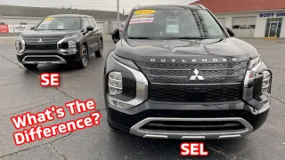 What’s the Difference Between a Mitsubishi Outlander SE and SEL