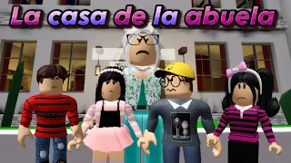 LA CASA DE LA ABUELA 😳😟HISTORIA ROBLOX BROOKHAVEN