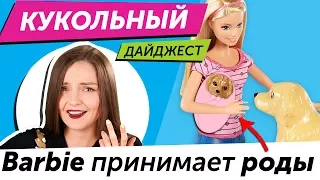 Кукольный Дайджест #35: СОБАКА БАРБИ РОЖАЕТ! / Новинки Barbie, Monster High, Ever After High, Disney