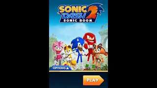 Sonic Dash 2: Sonic Boom Gameplay  (Android)