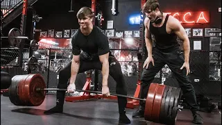 600LB Deadlift & 315 Bench W/ David Laid