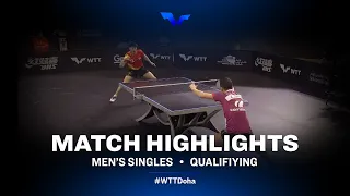 Can Akkuzu vs Xue Fei | MS | WTT Star Contender Doha 2022 (Qual)