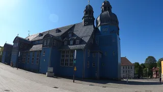Clausthal-Zellerfeld Harz,Germany 4K Walking +Kirche/Church+Bergwerkmuseum/mine museum+Hübichenstein