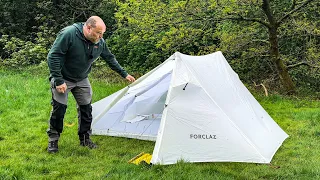 It'll be all white on the night - Forclaz Tarp Tent MT 900