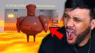 ATUALIZOU! POLICIAL PEIDÃO O CHÃO É LAVA MODO HARD! (BARRY'S PRISON RUN!) Roblox