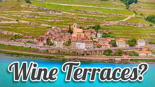 Magical LAVAUX - The Swiss Wine Terraces [Travel Guide] Saint-Saphorin Town - Lake Geneva Vineyards