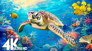 The Colors of the Ocean 4K ULTRA HD - The Best 4K Sea Animals for Relaxation & Calming Music