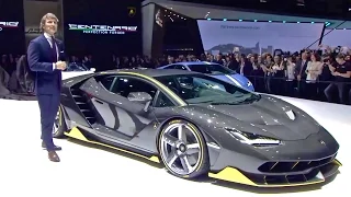 Lamborghini Centenario, first presentation