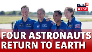 Axiom-3  Docking Live | Axiom-3 Mission | Four Axiom-3 Astronauts Return To Earth | English News