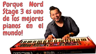 Porque el Nord Stage 3 es uno de los mejores pianos del mundo.