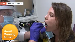 The First-Ever 90 Minute COVID Test on Live Television | Good Morning Britain