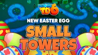 Bloons TD 6 | Small Towers Achievement | Candy Falls Easter Egg | Golden Ticket