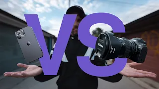 iPhone 13 PRO VS $5,000 Photo Camera | feat. Alen Palander | Can you spot the difference?