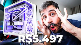 Melhor PC GAMER DE 5500 a 6000 Reais que você pode MONTAR HOJE !!!