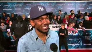 The Amazing Spider-man 2: Kendrick Lamar Official Movie Premiere Interview | ScreenSlam