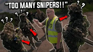 Airsoft Noobs HATE Snipers (SALTY REACTION)