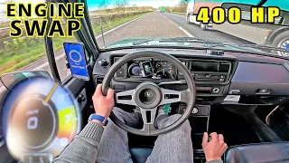 HOW is a 1983 VW GOLF MK1 THIS FAST!?