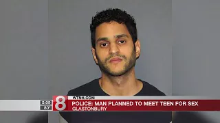 Police: Man planned to meet teen for sex in Glastonbury