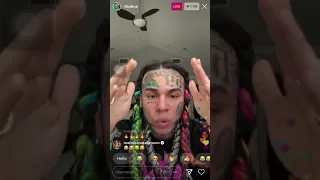 6ix9ine explains why he snitched on Instagram live