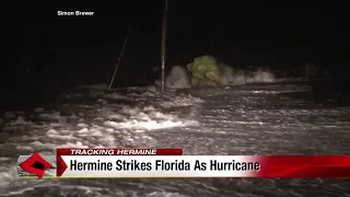 Hermine makes landfall in Florida