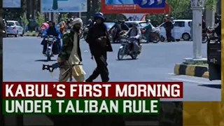 WION Ground Report: Kabul's first morning under Taliban rule, Afghan's national flag lowered | News