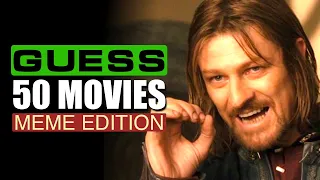 Guess 50 Movies by the Meme Pictures / Film Frame Challenge /  Top Movies Quiz Show