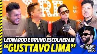 LEONARDO e BRUNO e MARRONE cita GUSTTAVO LIMA e HENRIQUE E JULIANO! Entrevista Meu Sertanejo