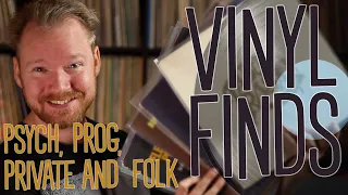 Vinyl Finds || Psych, Prog, Folk & Private and a grail or two....