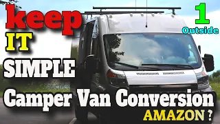 Simple Camper Van Conversion | All From Amazon