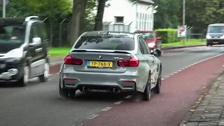 BMW's Leaving Sideways In Rain! M2's, M3CS, Stage 2 M3 F80, 750HP M5 F90, M135I, 500hp 335I etc!