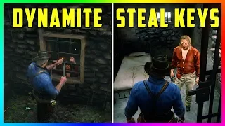 The SECRET Way To Break Micah Out Of Jail That You DON'T Know About In Red Dead Redemption 2! (RDR2)