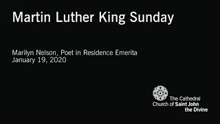 Martin Luther King Sunday - January 19, 2020