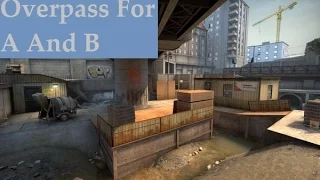 CSGO JustChris Strats: Overpass Smokes For A And B