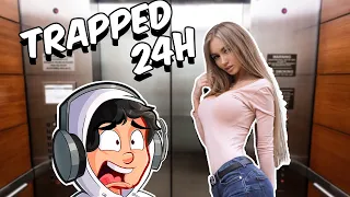 TRAPPED in the ELEVATOR with MY CRUSH! (STORYTIME)